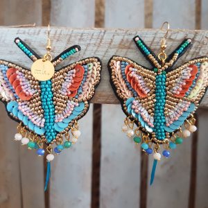 BOUCLES D’OREILLES – BUTTERFLY – T –