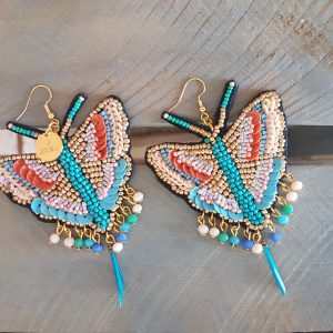 BOUCLES D’OREILLES – BUTTERFLY – T –