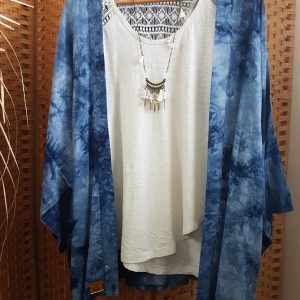 Collection – KIMONOS – TIE AND DYE BLUE –