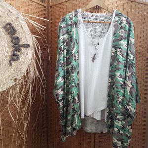Collection – KIMONOS – MILITARY VERT D’O –
