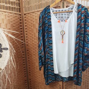 Collection – KIMONOS – BLUE AFRICA –