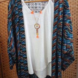 Collection – KIMONOS – BLUE AFRICA –