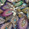 Comme un air de PAON - Boucles d'oreilles CHIC & ELEGANTE - ATELIER DE MOKA