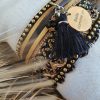 Manchettes / Bracelets - Médium- Collection FETE - BRELOQUES A MESSAGES - indian style - by l'atelier de moka