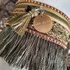 Manchettes / Bracelets - Médium- Collection FETE - BRELOQUES A MESSAGES - indian style - by l'atelier de moka