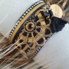 Manchettes / Bracelets - Médium- Collection FETE - BRELOQUE A MESSAGE - indian style - by l'atelier de moka