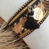 Manchettes / Bracelets - Médium- Collection FETE - BRELOQUE A MESSAGE - indian style - by l'atelier de moka
