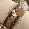 Manchettes / Bracelets - Médium- Collection FETE - BRELOQUE A MESSAGE - indian style - by l'atelier de moka