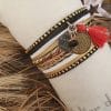 Manchettes / Bracelets - Médium- Collection FETE - BRELOQUE A MESSAGE - indian style - by l'atelier de moka