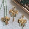 Collection MASKALI - Boucles d'oreilles demi Lune - Bohème CHIC -