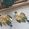 Collection MASKALI - Boucles d'oreilles demi Lune - Bohème CHIC -